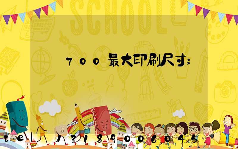 羅蘭700最大印刷尺寸